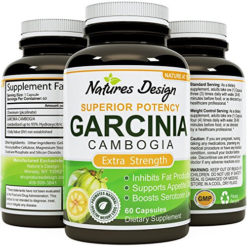 95% HCA – Garcinia Cambogia Best Selling Natural Weight Loss Supplement Pills for Women & Men ...