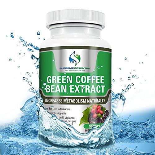 Green Coffee Bean Extract By Supreme Potential ★ 800mg 180 Vegan